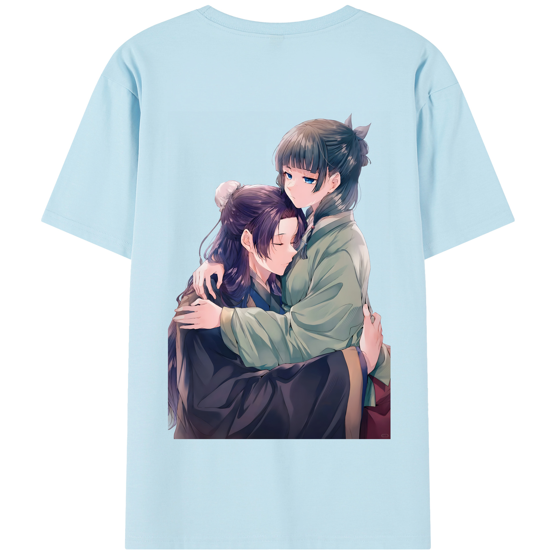 （画像用） 薬屋のひとりごと The Apothecary Diaries 綿100％半袖Tシャツ（背面プリント）